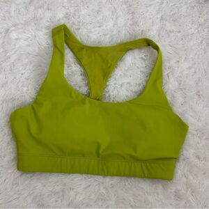 Outdoor Voices Doing Things Sport Bra in Chartreuse Size XS